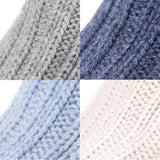 BRUBAKER 4 Pairs of Alpaca Kids Socks 100% Alpaca Wool - Children Baby Winter Socks - Wool Socks for Boys and Girls