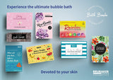 BRUBAKER 3 Big Handmade "Deluxe" Bath Bombs Gift Set - All Natural, Vegan, Organic Ingredients - Peach Kernel Oil Moisturizes Dry Skin