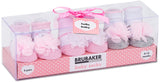 BRUBAKER 3 Pairs of Baby Socks - 0-12 Months - Multiple Designs