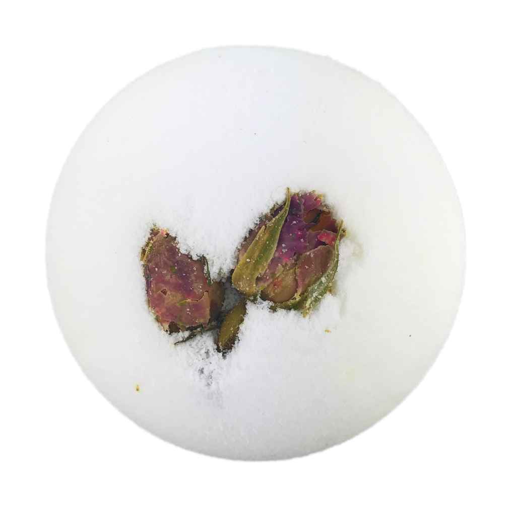 BRUBAKER Huge Handmade Fizzing Bath Bomb "Lotus" - Bath Fizzer - All Natural, Vegan, Organic Ingredients - Bulk