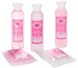 BRUBAKER Cosmetics 10-Piece Bath and Body Gift Set - Cherry Blossoms & Rice Milk - Vegan - Spa Gift in Wooden Cabinet - Vintage White