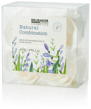 BRUBAKER Cosmetics Beauty Care Set - with Lavender & Sage Mint Extracts - Gift Set in Bathroom Shelf White