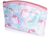 BRUBAKER Cosmetics 4-piece Unicorn Bath and Shower Set Cherry Blossom Scent - Gift Set in Cosmetic Bag