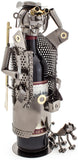 BRUBAKER Wine Bottle Holder Hunter - Metal - Handmade