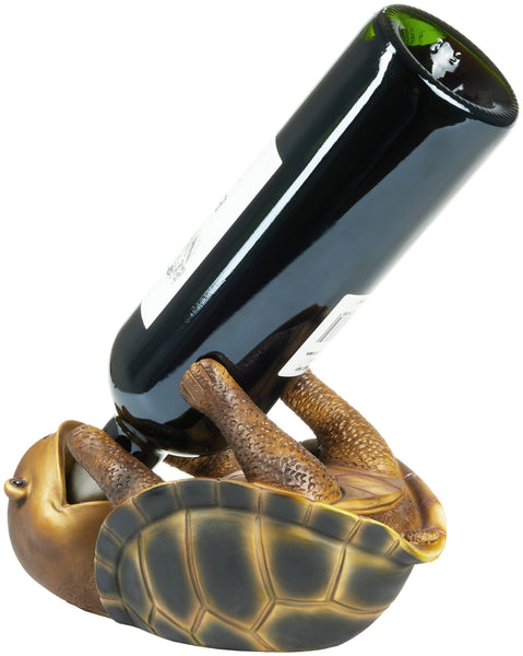 BRUBAKER Wine Bottle Holder Thirsty Giraffe - Polyresin Bottle