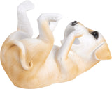 BRUBAKER Wine Bottle Holder Thirsty Dog - Golden Retriever - Drunk Animals - Polyresin Bottle Decoration - Decorative Figurine Hand Painted Bar Accessory - Funny Wine Gift