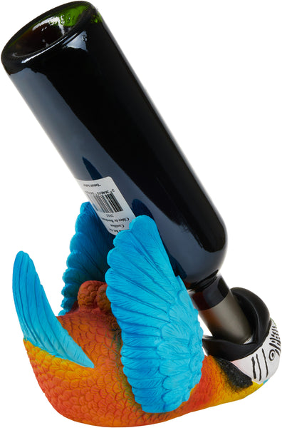 Parrot wine best sale bottle holder