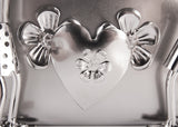 BRUBAKER XXL Bottle Holder Wine - Hot Air Balloon with Couple Metal - Bottle Stand with Greeting Card for Love Gifts