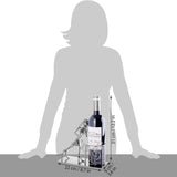 BRUBAKER Wine Bottle Holder Singer - Metal Sculpture Bottle Stand - 7.5 Inches - Wine Gift for Musicians and Music Fans - with Greeting Card