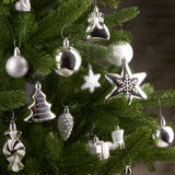 BRUBAKER 77-Piece Set Christmas Tree Decorations - Baubles - Tree Ornaments