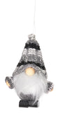 BRUBAKER 10-Piece Set Christmas Gnome Made of Wood and Rope - Tree Pendant Christmas Gnome Gnome - Christmas Pendant About 4 Inches - Christmas Gnome in Gift Box