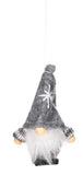 BRUBAKER 10-Piece Set Christmas Gnome Made of Wood and Rope - Tree Pendant Christmas Gnome Gnome - Christmas Pendant About 4 Inches - Christmas Gnome in Gift Box