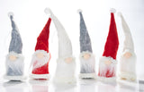 BRUBAKER 6-Piece Set Christmas Gnomes Made of Wood and Knit - Tree Pendant Santa Claus Gnomes - 3.5 Inches Tree Decoration Christmas Gnome in Gift Box