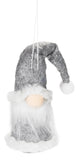 BRUBAKER 6-Piece Set Christmas Gnomes Made of Wood and Knit - Tree Pendant Santa Claus Gnomes - 3.5 Inches Tree Decoration Christmas Gnome in Gift Box
