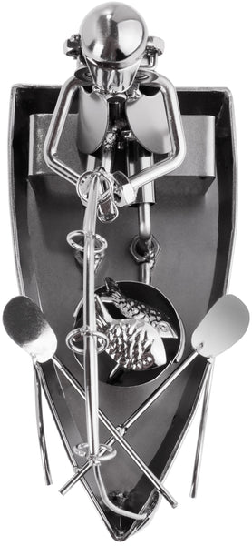 BRUBAKER Screw Man kapper - handgemaakte ijzeren figuur metalen man - cadeau -idee voor kappers BRUBAKER Screw Man kapper - handgemaakte ijzeren figuur metalen man - cadeau -idee voor kappers