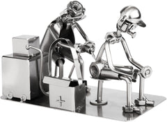 Nuts And Bolts Metal Figurines