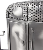BRUBAKER Wine Bottle Holder "Horse Trailer" - Metal Sculpture - Wine Rack Decor - Tabletop - With Greeting Card