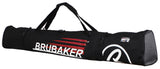 BRUBAKER Ski Bag Combo CHAMPION for Skis, Poles, Boots + Helmet, Black/Red