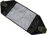 BRUBAKER Set of Ski Bag and Ski Boot Bag Carver Champion - For 1 Pair of Skis + Poles + Boots + Helmet -  - Black / Neon Yellow