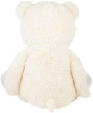 BRUBAKER XXL Teddy Bear 40 Inches - Soft Toy - Plush Cuddly Toy - Lovely Gift for Kids and Adults - White