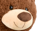BRUBAKER XXL Teddy Bear 40 Inches - Soft Toy - Plush Cuddly Toy - Lovely Gift for Kids and Adults - Brown