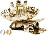 BRUBAKER Tree Candle Holders for Christmas Tree - Gold or Silver - Traditional Vintage Candle Holders with Clip