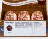 BRUBAKER "Pink Champagne (Strawberry Milk)" Bath Melts 12pcs /Box  - Vegan - Organic - Handmade