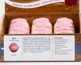 BRUBAKER "Girl (Wild Rose & Fig)" Bath Melts 12pcs /Box  - Vegan - Organic - Handmade