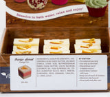 BRUBAKER "Orange Sunset (Orange Fizz)" Bath Melts 12pcs /Box  - Vegan - Organic - Handmade