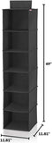 Leifheit Hanging Shelf, 49 x 11.8 x 11.8 Inches, Black