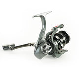 BRUBAKER Perfection Spinning Reel - Precision Fishing with Metal Handle, Durable Construction, Thick Bail, Stainless Ste