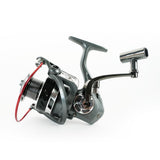 BRUBAKER Perfection Spinning Reel - Precision Fishing with Metal Handle, Durable Construction, Thick Bail, Stainless Ste