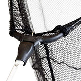 BRUBAKER Telescopic Landing Net - 16 x 16 Inches - 70 Inches Extended Length - Portable and Convenient Net for Whitefish