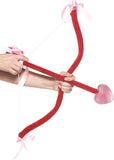 Leg Avenue Women's One Size Costume Accessory Kit with Wings, Bow and Arrow, Valentine Cupid Red