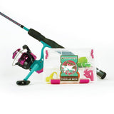 BRUBAKER Fishing Spinning Rod Combo - Rod and Reel Set, Casting Weight 0.18-0.71oz, (5.51ft Rod, 1-pc), Includes Spinnin