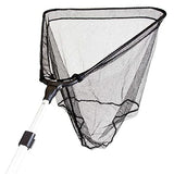 BRUBAKER Telescopic Landing Net - 16 x 16 Inches - 70 Inches Extended Length - Portable and Convenient Net for Whitefish