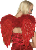 Leg Avenue Women's One Size Costume Accessory Kit with Wings, Bow and Arrow, Valentine Cupid Red