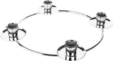 BRUBAKER Advent Wreath - Metal Candle Holder for 4 Candles - 9 Inches Christmas Decoration for Christmas Festival, Home Party and Church Decor
