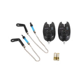 FISH-XPRO Carp Rod Set XL "Carp Improve" - Complete Carp Fishing Kit with 2 Rods, Baitrunner Reels, Bite Alarms, Rod Pod
