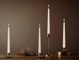 BRUBAKER 10 Inch Taper Candles - Dripless & Unscented - Made in Europe - 7.5 Hour Burn Time - Colored Wax Candles Perfect for Candle Holders and Candelabras