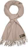 BRUBAKER Cashmirillo Scarf for Women - Long, Warm, and Cozy with Tassels