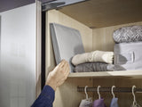 Leifheit Hanging Shelf, 49 x 11.8 x 11.8 Inches, Gray
