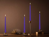 BRUBAKER 10 Inch Taper Candles - Dripless & Unscented - Made in Europe - 7.5 Hour Burn Time - Colored Wax Candles Perfec