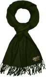 BRUBAKER Cashmirillo Scarf for Women - Long, Warm, and Cozy with Tassels