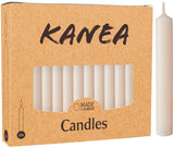 KANEA Premium Tree Candles - Christmas Wax Candles for Pyramids, Carousels & Chimes - 3.75 x 0.5 Inches - Made in Europe