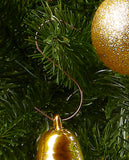 BRUBAKER Multipack Ornament Hooks - S-Hook Ball Hangers for Christmas Balls and Tree Decorations - Metal Decorating Hang