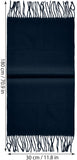 BRUBAKER Cashmirillo Scarf for Women - Long, Warm, and Cozy with Tassels