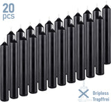 BRUBAKER Mini Taper Candles 3.75 x 0.5 Inches Unscented Candles for Rituals, Spells, Witchcraft, Wedding, Home Decor and