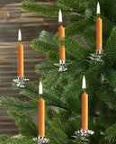 KANEA Premium Beeswax Tree Candles - 3.75 x 0.5 Inches Christmas Candles for Pyramids, Carousels & Chimes - Made in Euro