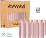 KANEA Premium Tree Candles - Christmas Wax Candles for Pyramids, Carousels & Chimes - 3.75 x 0.5 Inches - Made in Europe